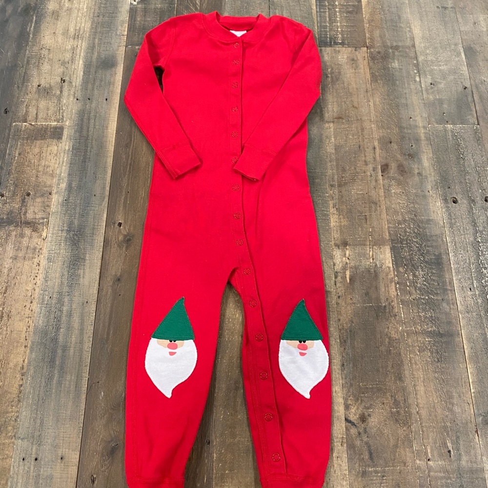 Hanna Andersson Santa Patch Pajamas